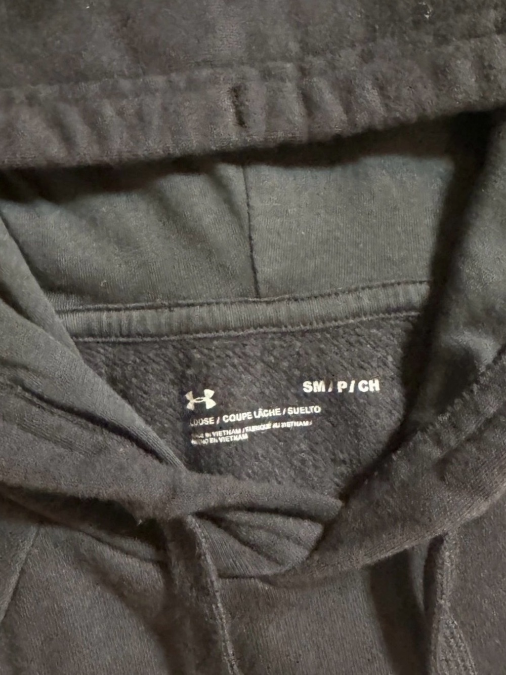 Under Armour Men's Loose Fit
Pullover Hoodie Sweatshirt
Black Size SMALL - Picture 2 of 8